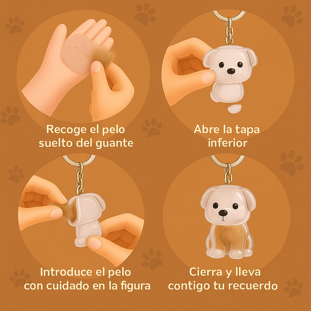 Llavero Especial Pelo de Mascota