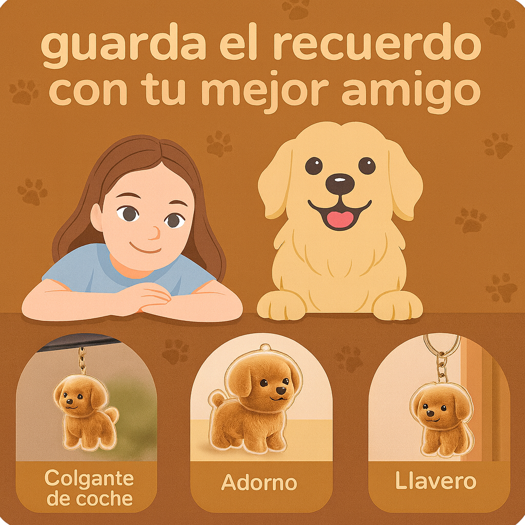 Llavero Especial Pelo de Mascota